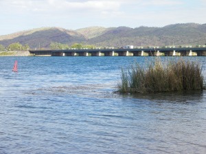 Kununurra's bridge is actually the dam's wall