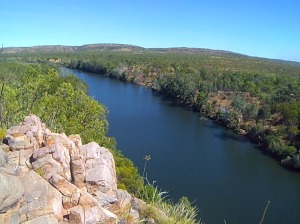 Katherine Gorge from the highest lookout 📷