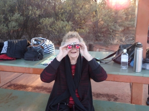 My lady in waiting packed the antique, Opera binoculars to see the King 